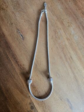 Pandora Sterling Silver Snake Chain Necklace - Barely Worn